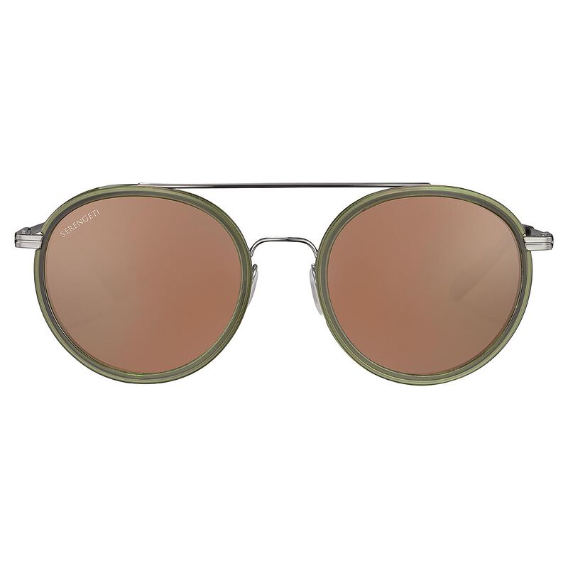 GEARY , Shiny Gunmetal  Shiny Dark Green Acetate-Mineral Polarized Drivers Cat 2 to 3, hi-res image number null